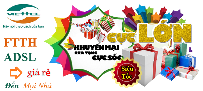 Khuyến Mại Lắp Mạng Viettel tháng 3 năm 2017 Khuyến Mại Lắp Mạng Viettel tháng 3 năm 2017